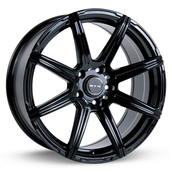 RTX (RTX) 081554 Compass Gloss Black 17x7.5 5x114.3 ET40 CB67.1