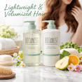 thumbnail image 5 of BOTANIST Bouncy Volume Botanical Shampoo & Hair Treatment Set, Strengthening & Volumizing Hair Care, 25.3 fl oz Shampoo + 26.4 oz Treatment, Made in Japan, 5 of 5