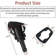 thumbnail image 2 of Universal Front Windshield Washer Squirter Nozzle Spray For Dodge Jeep Chrysler, 2 of 9