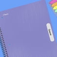 thumbnail image 3 of Mead 1 Subject College Ruled Notebook, 8.5" x 11", Pastel Lilac, Poly, Spiral, 100 Sheets, 3 of 7