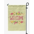 thumbnail image 1 of Printtoo Tan Welcome Garden Summer Camping Flags For Campers Double SidedFlag Outdoor Garden Sign, 1 of 4