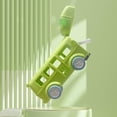 thumbnail image 1 of Botella de agua con forma de autobús con y correa para , taza para beber, capacidad de 500 ml, resistente para la ingesta diaria de agua, Verde perfecl Biberón para niños, 1 of 8