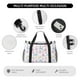 thumbnail image 4 of Fotbe Easter Colorful Rabbit Bolsa de Viaje con Estampado, Bolsa de Fin de Semana para Mujer con Compartimento para Zapatos, Bolsa de Gimnasio con Bolsillo Húmedo, 4 of 7