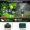 thumbnail image 2 of Repelente de animales Letyet Solar Ultrasonic Outdoor IP66, 2 of 7