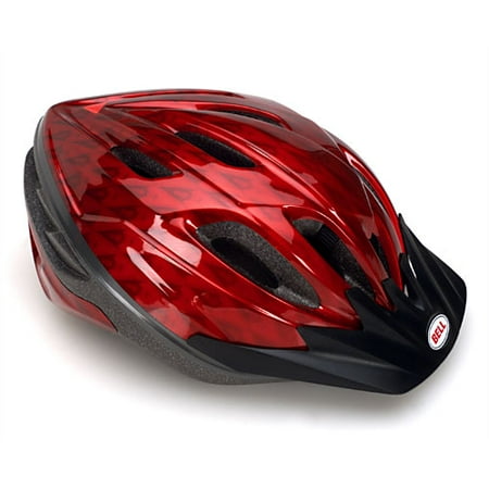Bell Adrenaline Adult Bicycle Helmet, Red