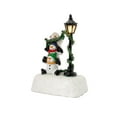 thumbnail image 3 of FG Square Snowman Stack Streetlamp Accessories Figurines | Christmas Village House Collection for Christmas Decorations and Gift | Multicolor with LED Lights, 3 of 6