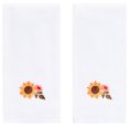 thumbnail image 4 of Jacobean Sunflower Shower Curtain, Bath Rug, Hand Towels, or Hooks, 4 of 6