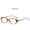 Honey Tea, variant on New TR90 Korean-style cat-eye glasses frame for women, retro oval frame, can be fitted with prescription lenses, anti-blue light glasses, fashionable and versatile