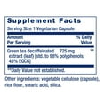 thumbnail image 3 of Life Extension Decaffeinated Mega Green Tea Extract – Polyphenol-Rich, Cell Health, Heart Health, Brain Health, Antioxidant Protection – Non-GMO, Gluten-Free, Vegetarian – 100 Capsules, 3 of 10