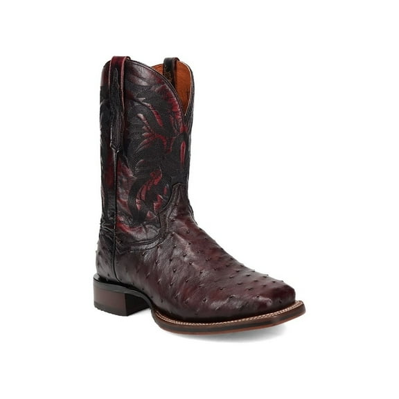 Dan Post Western Boots Mens Alamosa Quill Black Cherry DP5012