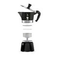 thumbnail image 3 of Bialetti 4952 Moka Express Machine à Expresso, Noir, 3 of 5