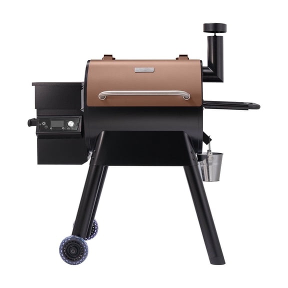 Wood Pellet Grill Smoker, 575 Sq.in BBQ Grill, Electric Outdoor Smoker for Camping, Portable Wood Pellet Grill with Meat Probe, Temperature Control