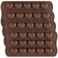 thumbnail image 1 of 15 Cavity Heart Shaped Chocolate Mold Silicone Candy Candy Mold, 1 of 5