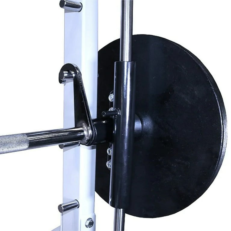 Deltech Fitness DF4900 Home Gym Smith Machine Linear Bearings Olympic Bar 6 Lock Outs Walmart
