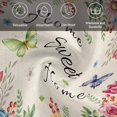 thumbnail image 6 of Spring Wildflowers Cloth Napkins, Watercolor Tulip Floral Leaf Plant Beige Washable and Reusable Dinner Napkins Set of 2, Table Napkin for Kitchen Party Birthday Wedding Hotel Housewarming 20"x20", 6 of 9