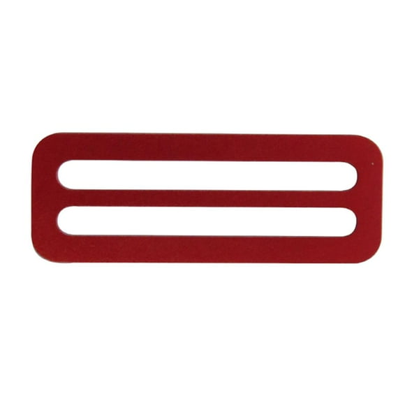 Retenedor de hebil deslizante de de 2 pulgadas para y bolsos de cinturón, cinturón de buceo-elija colores rojo DYNWAVEMX Protector de cinturón para pesas de buceo