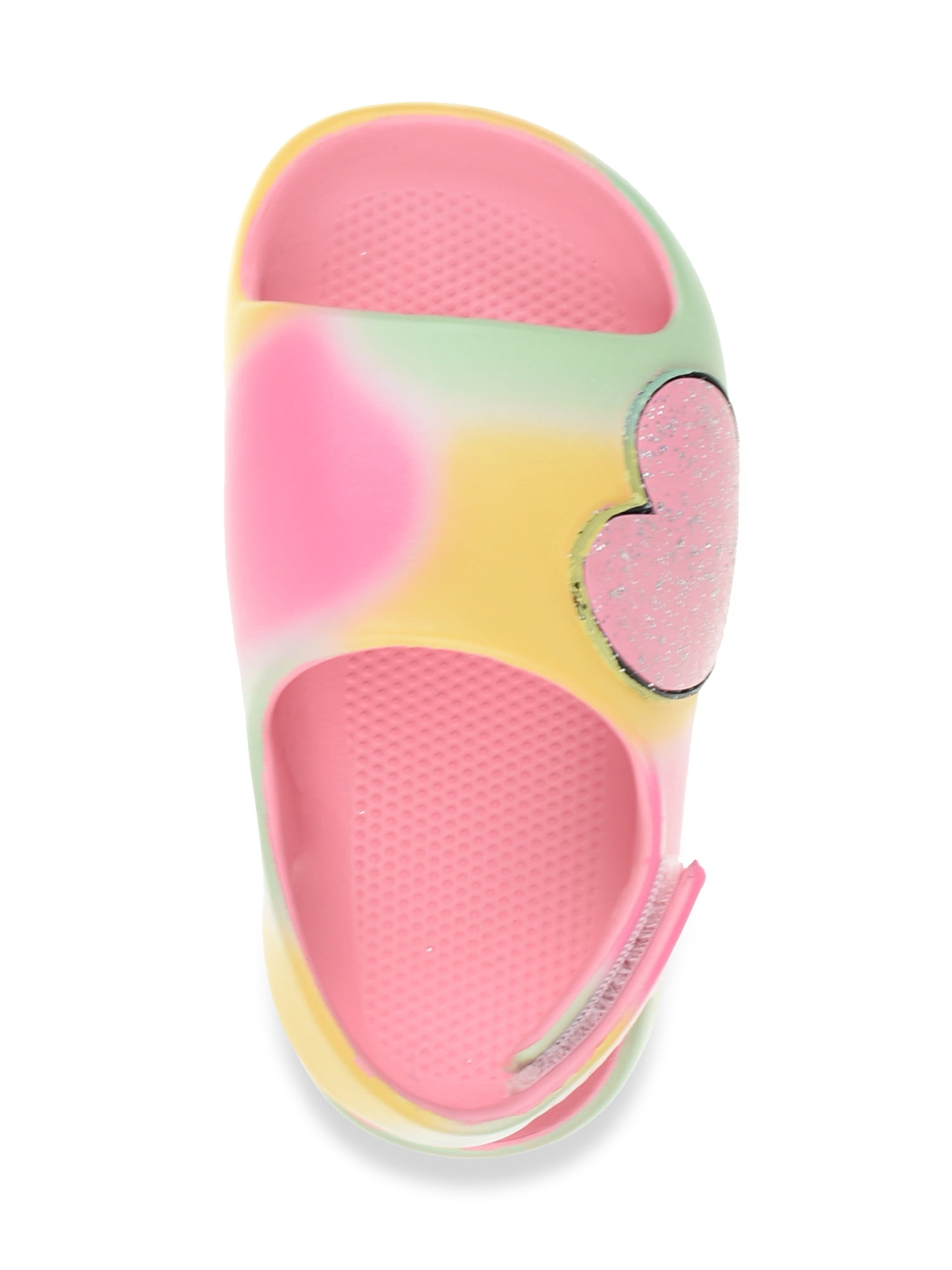 Wonder Nation Toddler Girl Eva Icon Slide Sandals