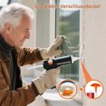 thumbnail image 6 of Sealant Nozzle Cleaner Sealant Cover Prevent Drying for Glass Caulk Tube Standard Size Caulk Storage Hand Tool, 6 of 8