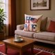 thumbnail image 5 of Funda de almohada decorativa de lino para el Día de la Independencia de EE. UU. | Funda de cojín patriótica con diseño de bandera | Decoración para el hogar: sofá, sillón, cama, sala de estar., 5 of 8
