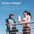 thumbnail image 2 of ZULU Goals - Botella de agua grande de medio gal&oacute;n de 64 onzas con marcador de tiempo motivacional, boquilla de paja cubierta y asa de transporte, perfecta para gimnasio, hogar y deportes,, 2 of 9