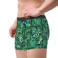 thumbnail image 4 of Bingfone Monstera Leaves Men'S Underwear - Casual Stretch Boxer Briefs-Small, 4 of 9
