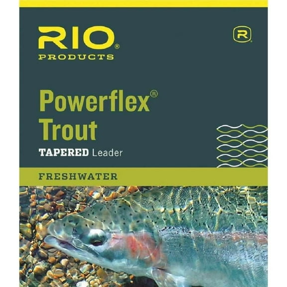 Rio Powerflex 9 ft. Leader 4X - Fly Fishing