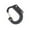 Black, variant on Yunuuuoa Heavy Duty Aluminum Carabiner 360° Rotating Hook 33lb Load Capacity Outdoor Climbing Hiking Camping Gear Safety Locking D-Ring Clip