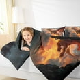 thumbnail image 4 of Castle Fairy 2-Piece Twin Size Comforter Set - Dragon Fantasy Mythical Print, 4 of 8