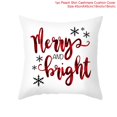 thumbnail image 1 of Funda de cojín navideña para decoración del hogar, funda de almohada con adornos navideños, regalos de Navidad, Año Nuevo, 2023, 2024, 1 of 4