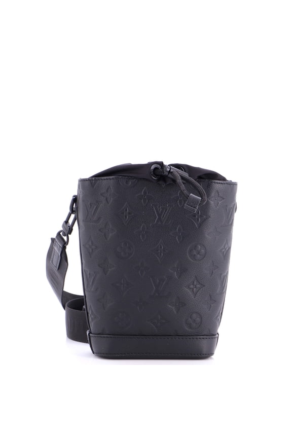 Pre-Owned Noe Sling Bag Monogram Shadow Leather By Rebag
