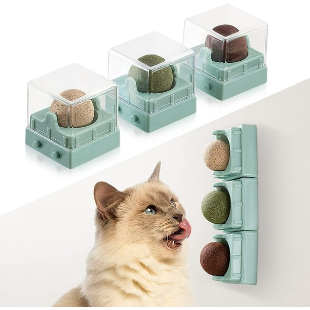 Cataire Mural Balle Chat Jouets Animal Avocat Menthe Nettoyage