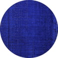 thumbnail image 1 of Ahgly Company Indoor Round Abstract Purple Modern Area Rugs, 5' Round, 1 of 4