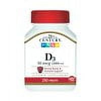 21ST Century Vitamin D-3 Tablet, 50 mcg, (2000 IU) 250/Bottle Pack of 1