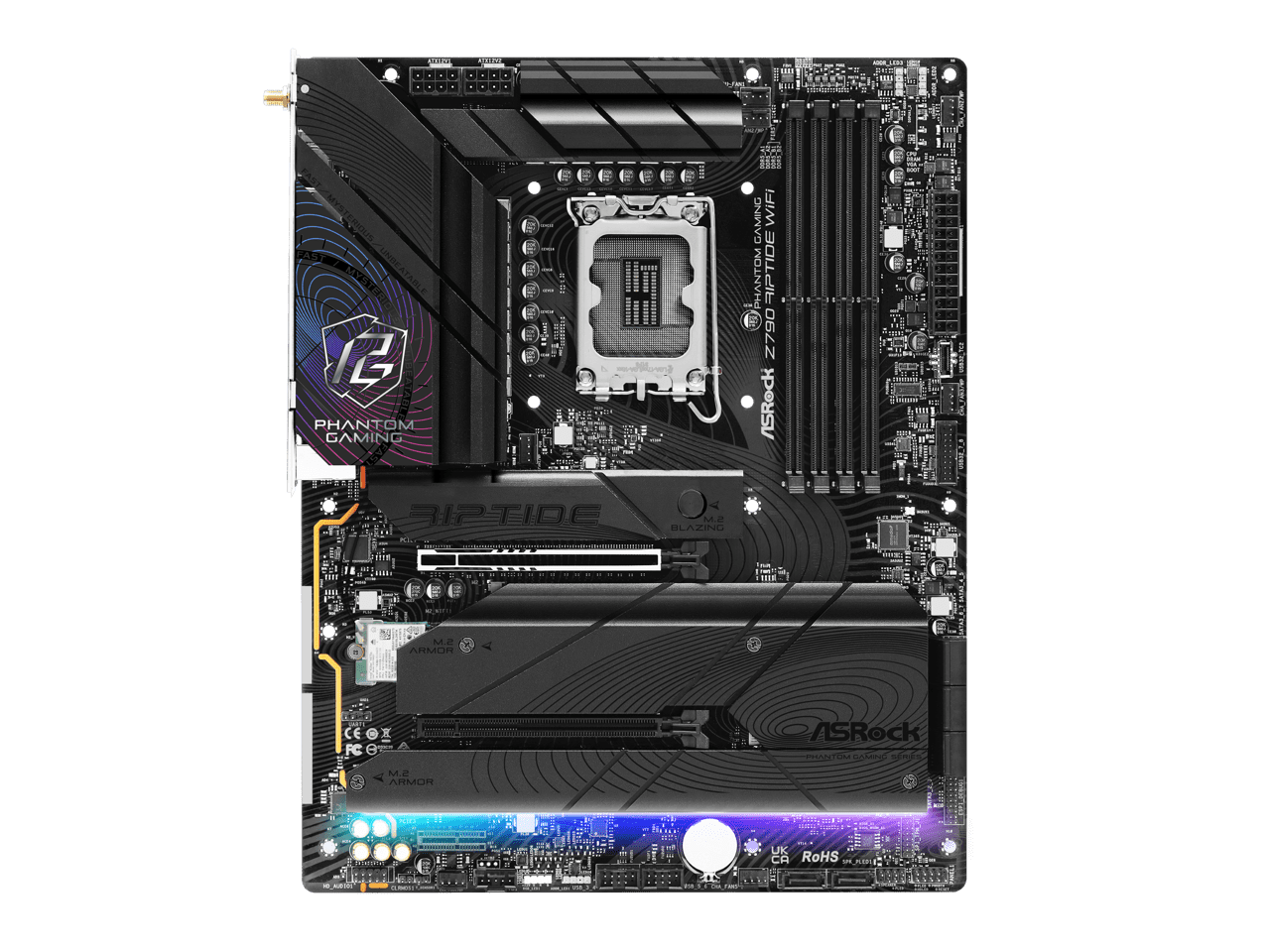 ASRock Z790 Riptide Gaming Motherboard, WiFi 7, Bluetooth