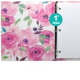 thumbnail image 4 of 4 Pack Decorative Binder (Marble Set) (Floral), 4 of 4