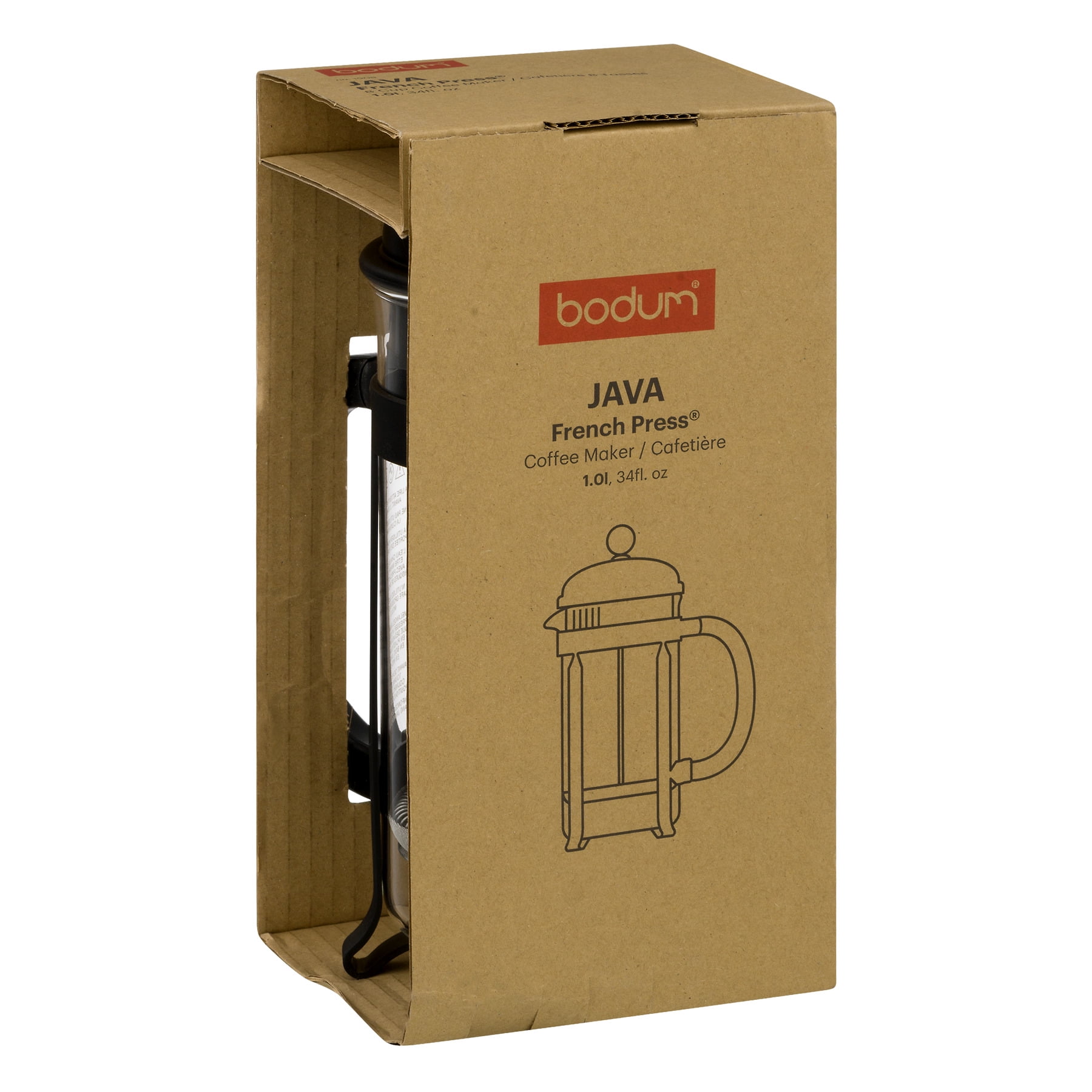 Bodum Java Coffee Press 4pc Set - Black