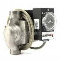 Armstrong 110223B-140, Model ASTRO 220SSU050S-TA, Stainless Steel Hot Water Recirculation Pump With Timer, Aquastat and Cord, 1/25 HP, 115 Volts, 1/2" Sweat Connection, 0-9 GPM