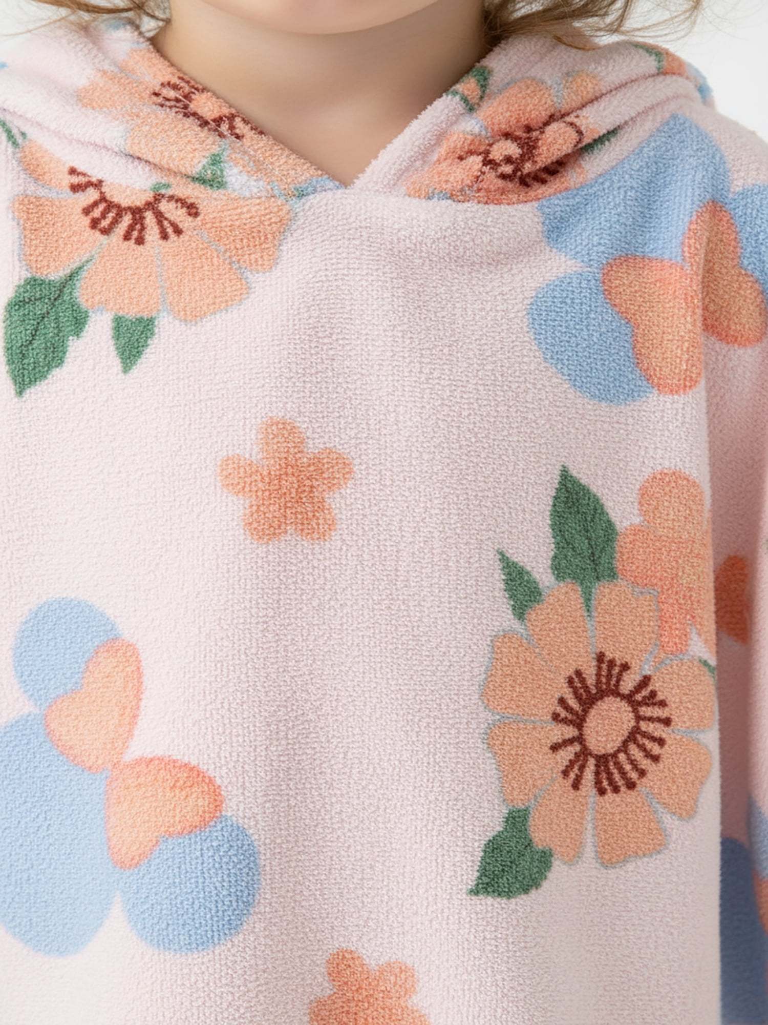Character Toddler Girl Terry Cover Up Dress with Hood, Sizes 12M-5T