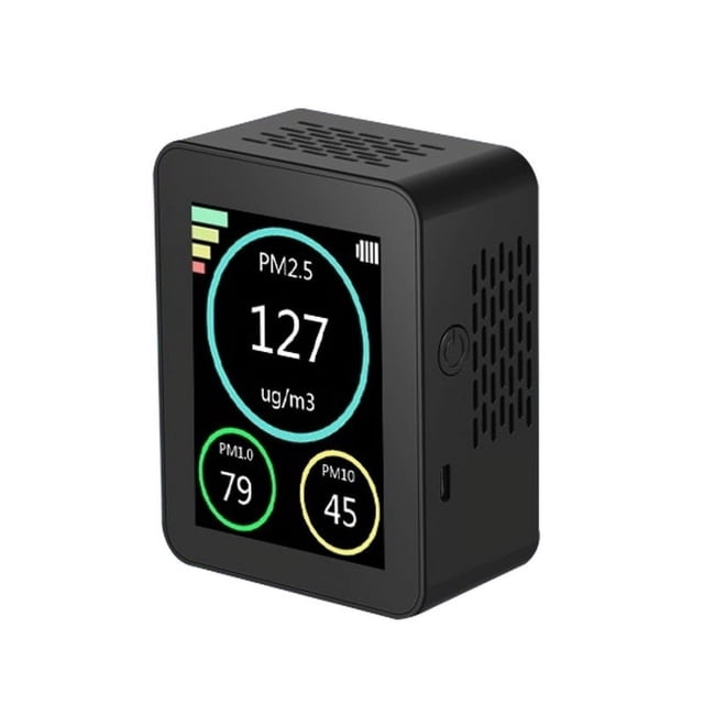 Air Quality Detector, PM2.5, Haze Particle Monitor, Concentration Dust Particle Detection, PM2.5 PM1.0 PM10 Air Tools ,High-Precision Sensor