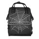 thumbnail image 1 of Disketp A Web With A Spider Mochila de Pañales de Gran Capacidad con Múltiples Bolsillos, Mochila de Viaje Multifuncional para Bebé, Unisex, Moderna y Resistente, 1 of 6