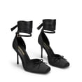 thumbnail image 3 of DREAM PAIRS Women's Ballet High Heels Closed Toe Pumps | High Stiletto Heels Adjustable Strap Square Toe Pumps Shoes for Party Wedding Dance, 3 of 8