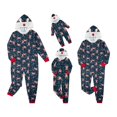 thumbnail image 1 of Ensembles de Pyjamas Assortis pour Famille Pyjamas de Noël Haut Imprimé avec Bas à Carreaux, 1 of 10