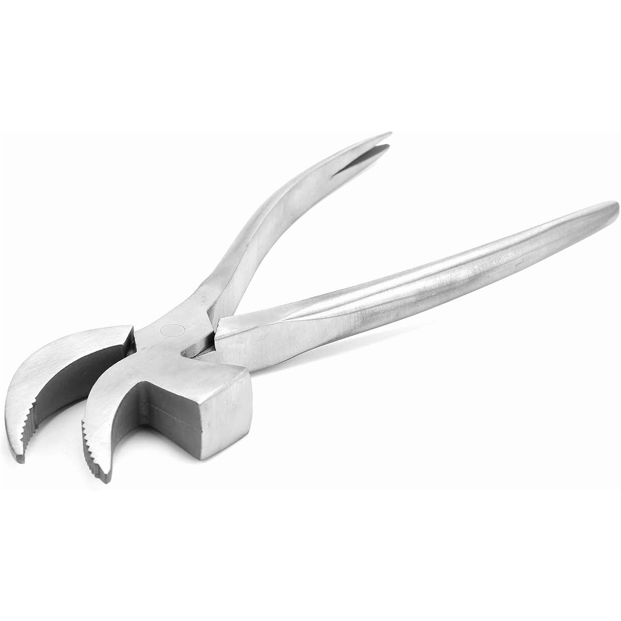 ABCISI Lasting Pliers Leather Craft Tool Stainless Steel Pincers Leather Craft Pliers Quick Change Adjustable DIY Accessories for Shoemaking Cobblers Saddlers Silver