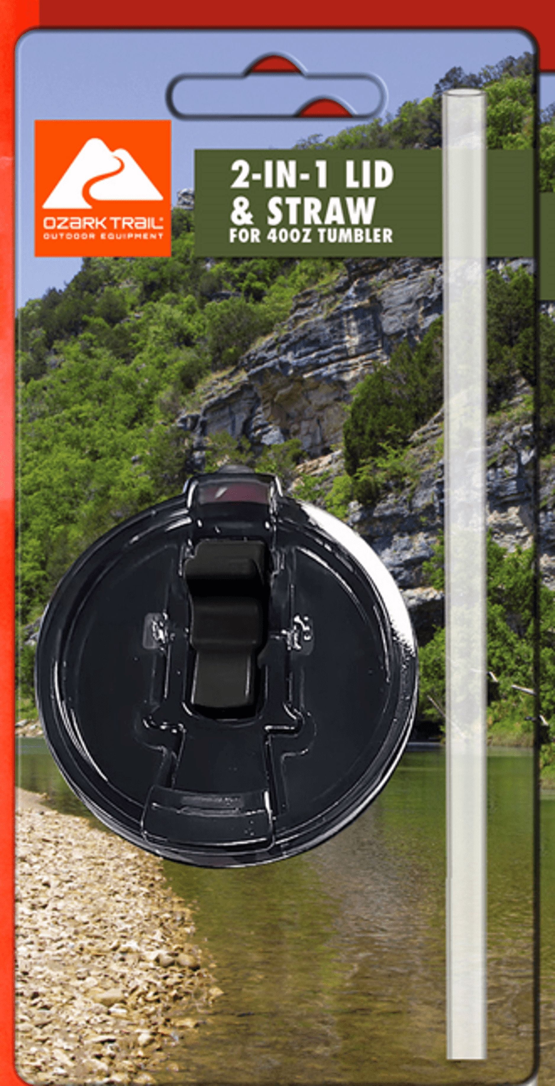Ozark Trail 2-in-1 Lid and Straw Set for 40 oz Tumbler