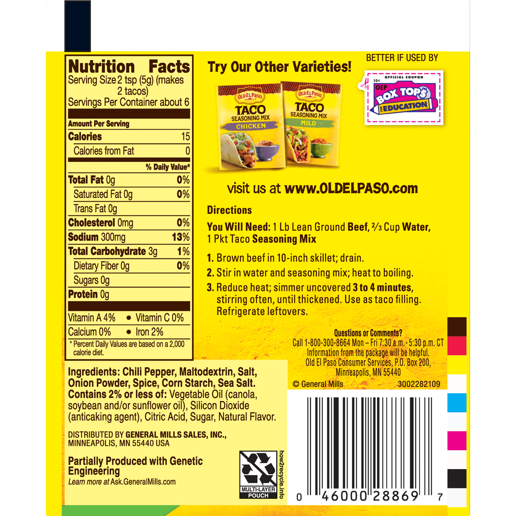 Directions Taco Seasoning Packet directions-taco-seasoning-packet