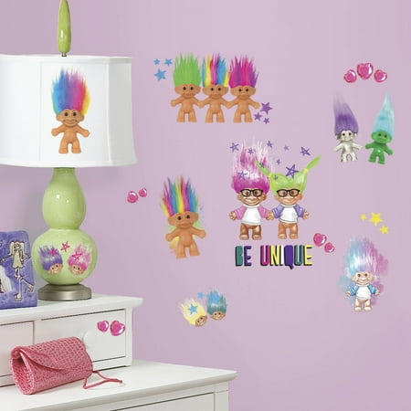Good Luck Trolls Peel and Stick Wall Decals