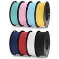 thumbnail image 1 of Filamento para impresora 3D ELEGOO Mate PLA de 1,75 mm, 8 colores, 2 kg, 1 of 7
