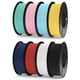 thumbnail image 1 of Filamento para impresora 3D ELEGOO Mate PLA de 1,75 mm, 8 colores, 2 kg, 1 of 7