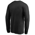 thumbnail image 3 of Men's Black UNLV Rebels Primary Logo Long Sleeve T-Shirt, 3 of 3
