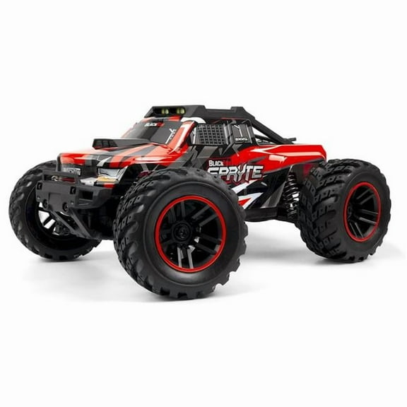 BlackZon BZN540302 Spryte MT 1- 20 Scale 4WD Electric Monster Model Truck, Red